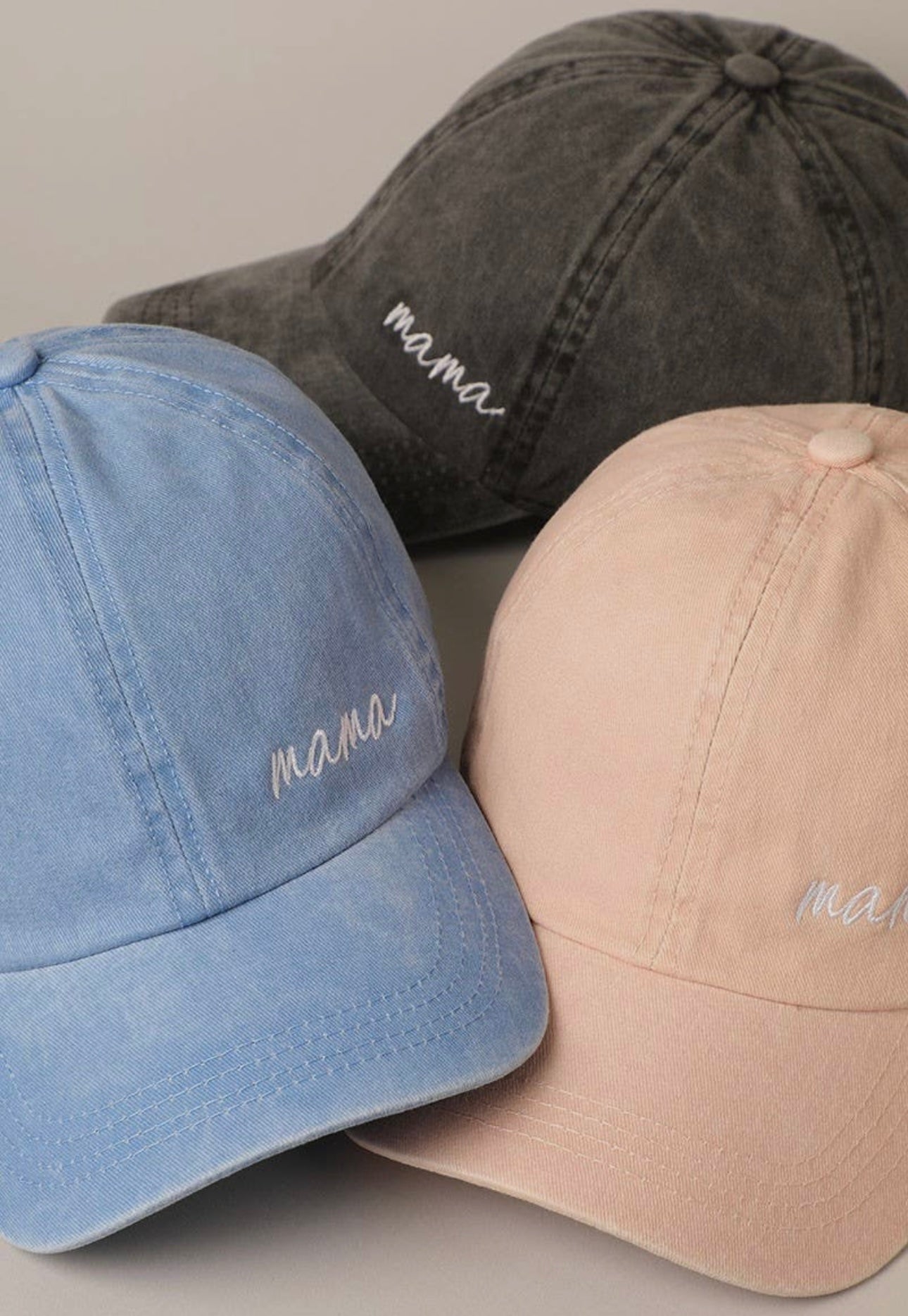 Mama Embroidery Baseball Cap