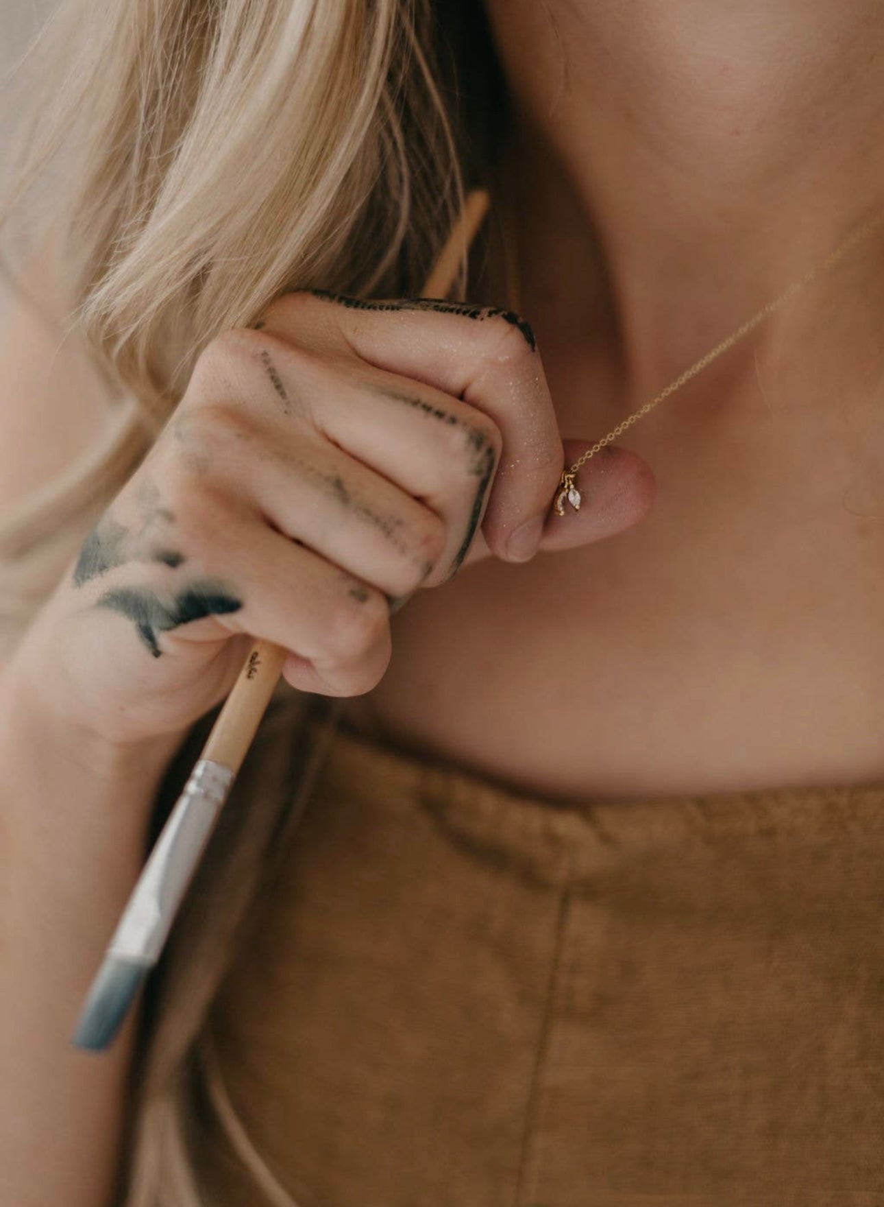 In the Valley Necklace - Psalm 25:4