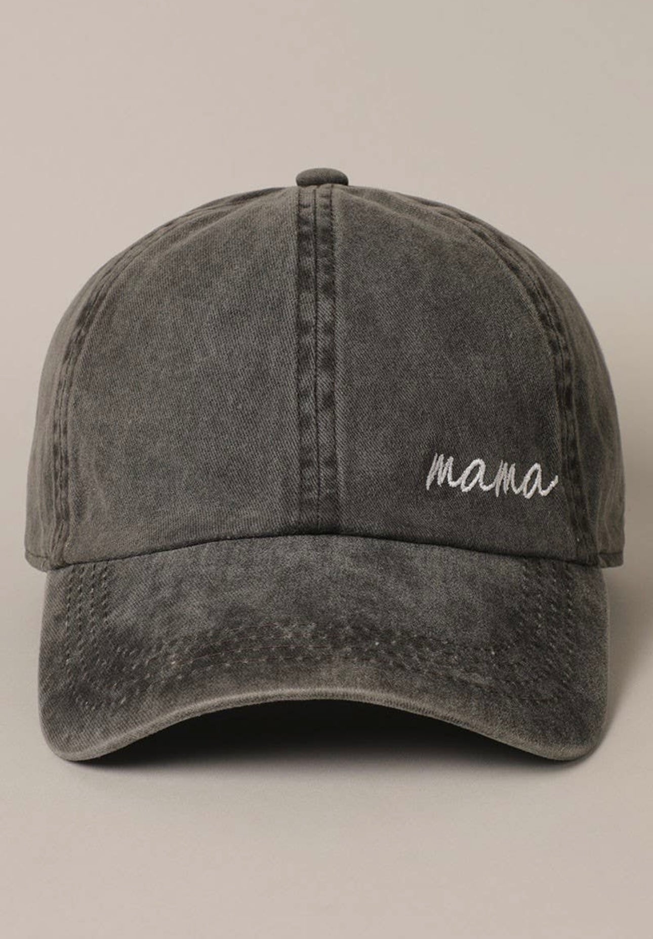 Mama Embroidery Baseball Cap