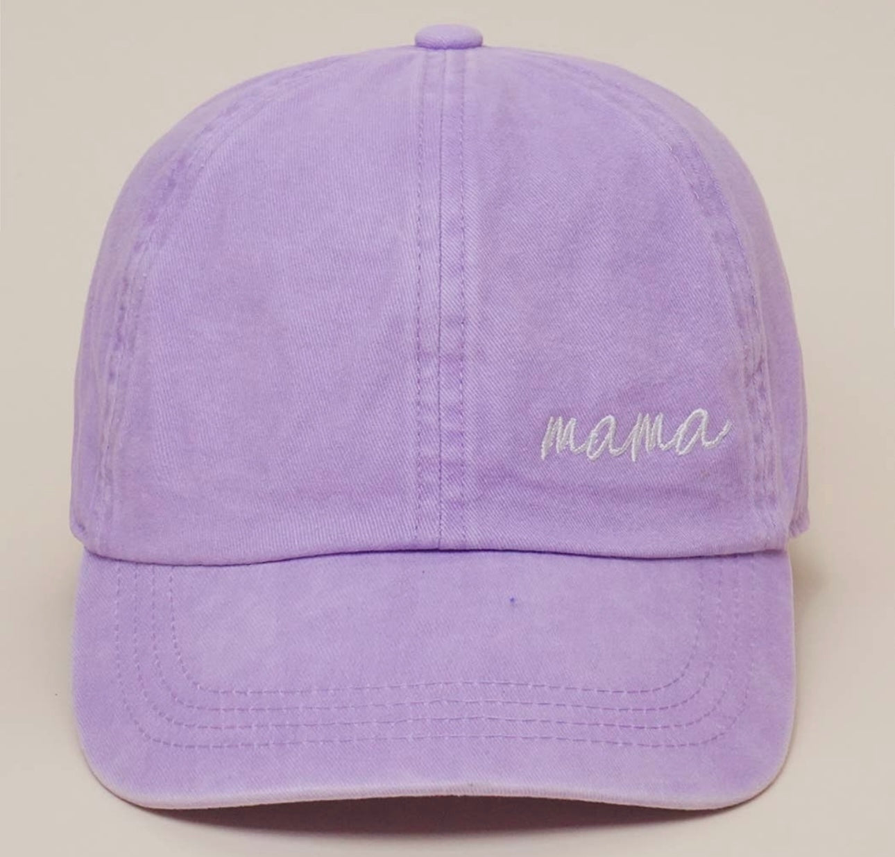 Mama Embroidery Baseball Cap