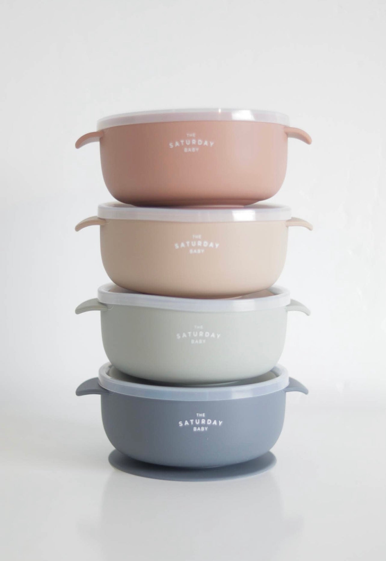 Silicone Suction Bowl with Lid