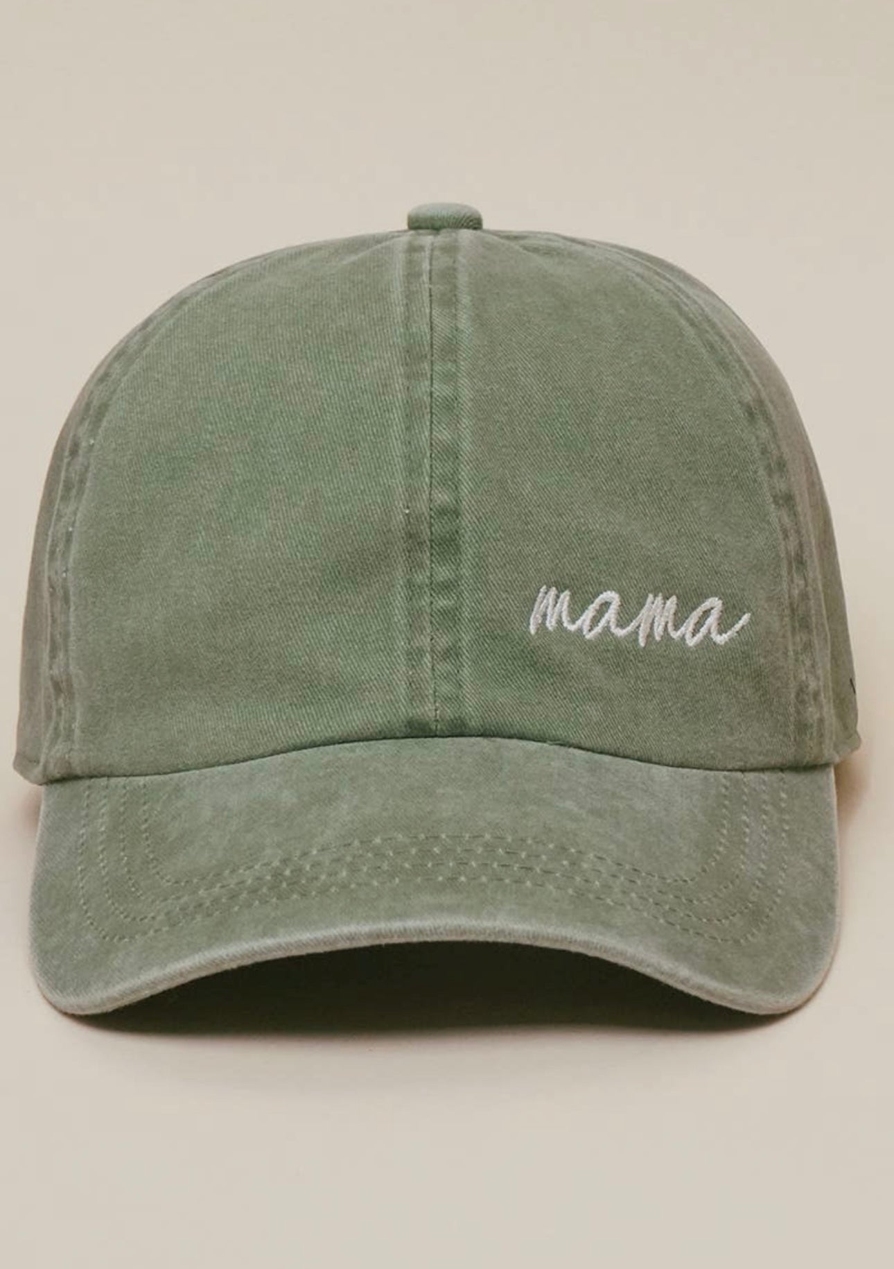 Mama Embroidery Baseball Cap