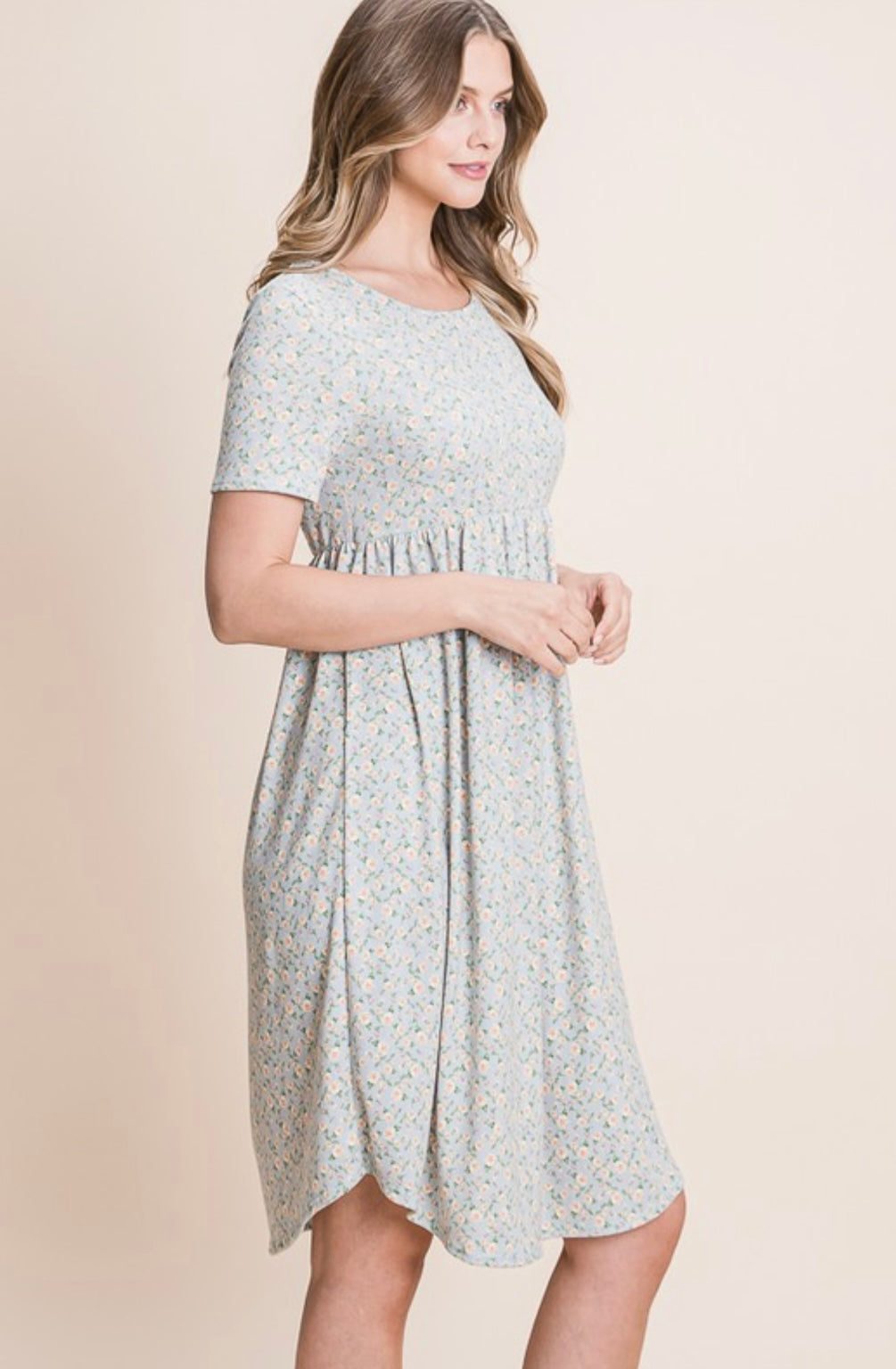 Blue Daisy Dress